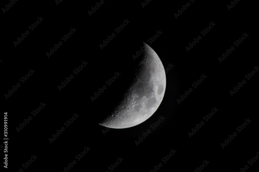 moon in the black sky moon in the black sky