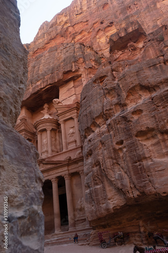 entrance of City of Petra,..