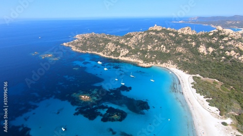 La plage de Roccapina en Corse