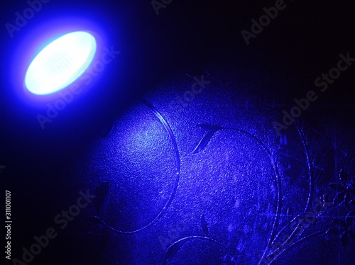 electric light for festival decoration dark blue color
