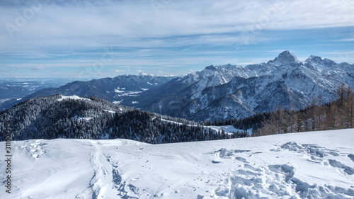 winter day in the alps of Friuli Venezia-Giulia © zakaz86