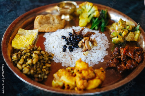 Nepalese traditional food