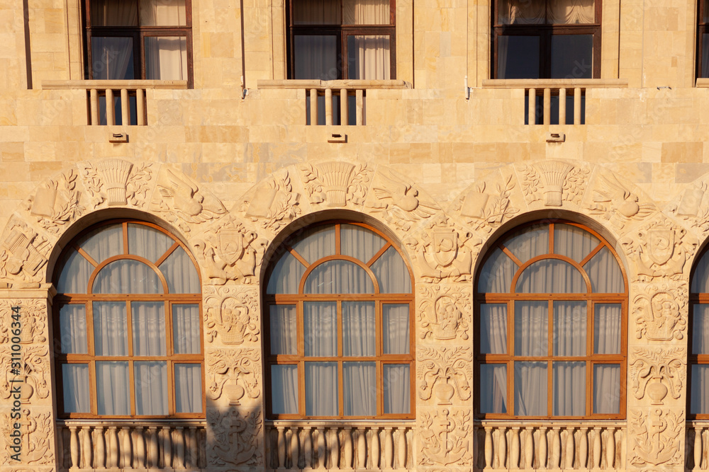 Greek style windows