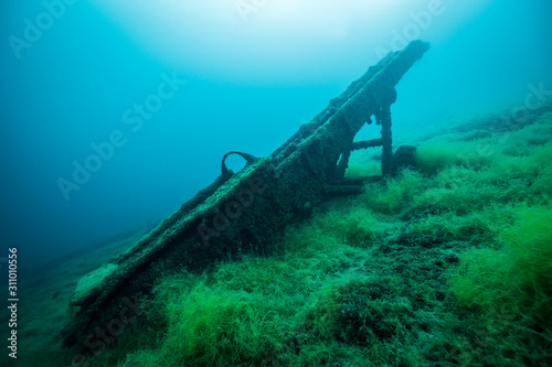Förderband Kreidesee Hemmoor Unterwasser © Sean