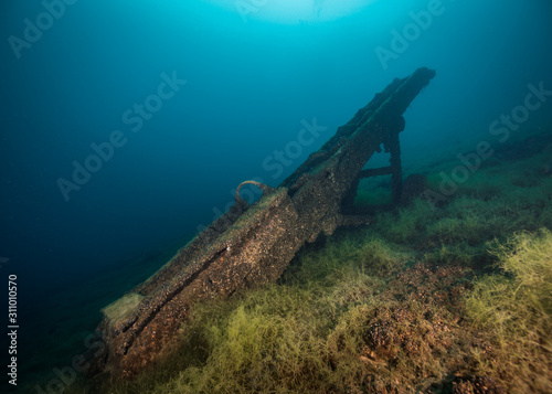 Förderband Kreidesee Hemmoor Unterwasser © Sean