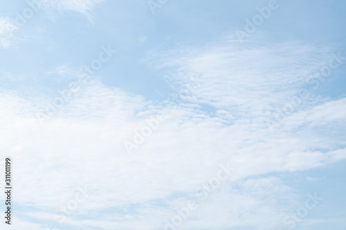 Beautiful white clouds and blue sky high definition skyscraper with grunge texture for background Abstract,nature art style,soft and blur focus.