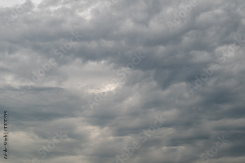 Beautiful white clouds and blue sky high definition skyscraper with grunge texture for background Abstract,nature art style,soft and blur focus.