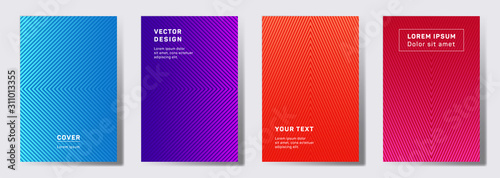 Geometric lines patterns with edges, angles.