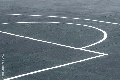 basketball street court close up. game sport concept. background