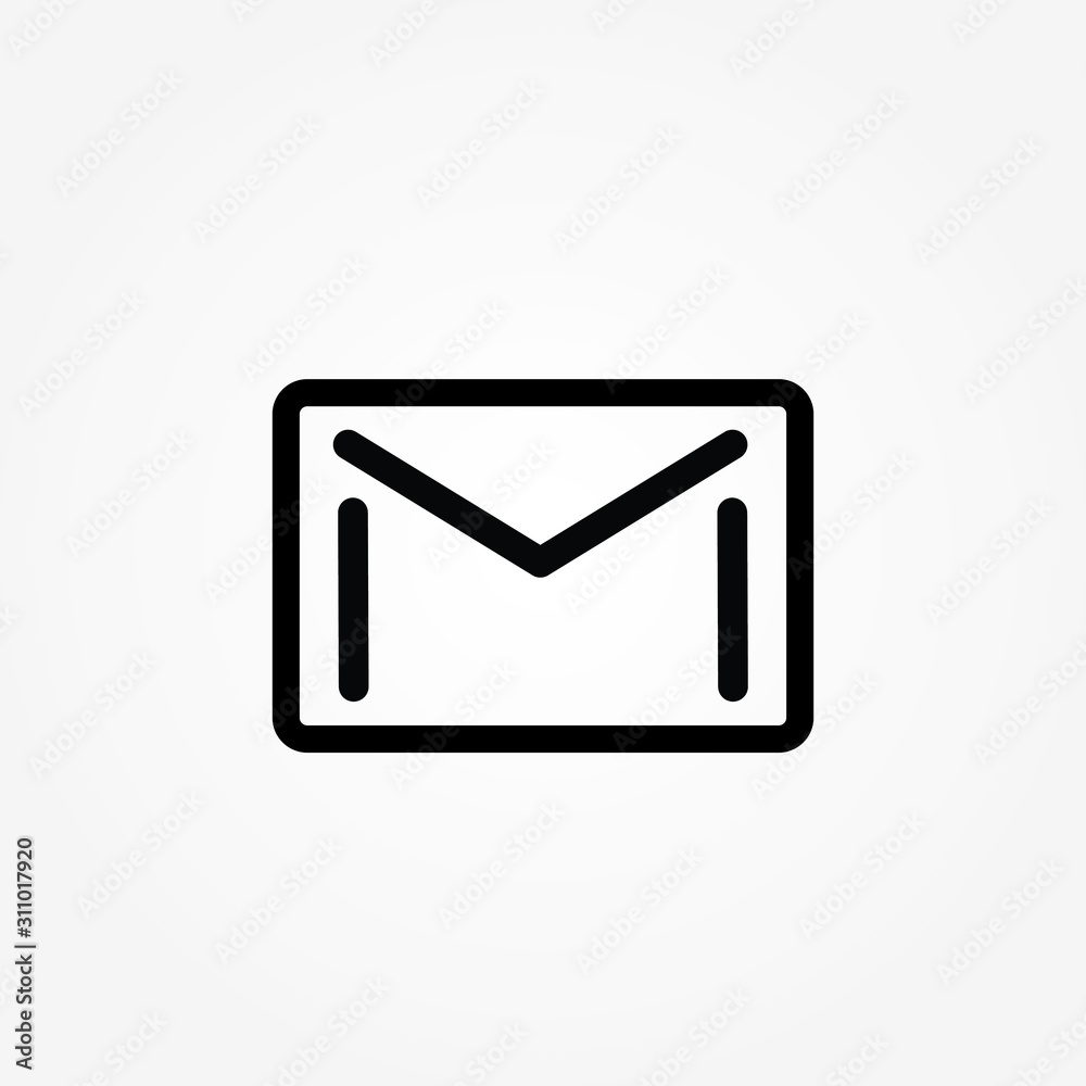 Email Icon - Message or Electronic Mail Illustration As A Simple Vector Sign & Trendy Symbol for Design and Websites, Presentation or Mobile Application. Email Icon - Message or Electronic Mail Illustration As A Simple Vector Sign & Trendy Symbol for Design and Websites, Presentation or Mobile Application.