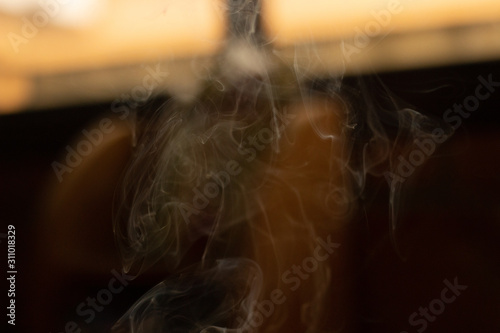 incense smoke 1 photo