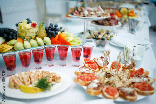 salad on table