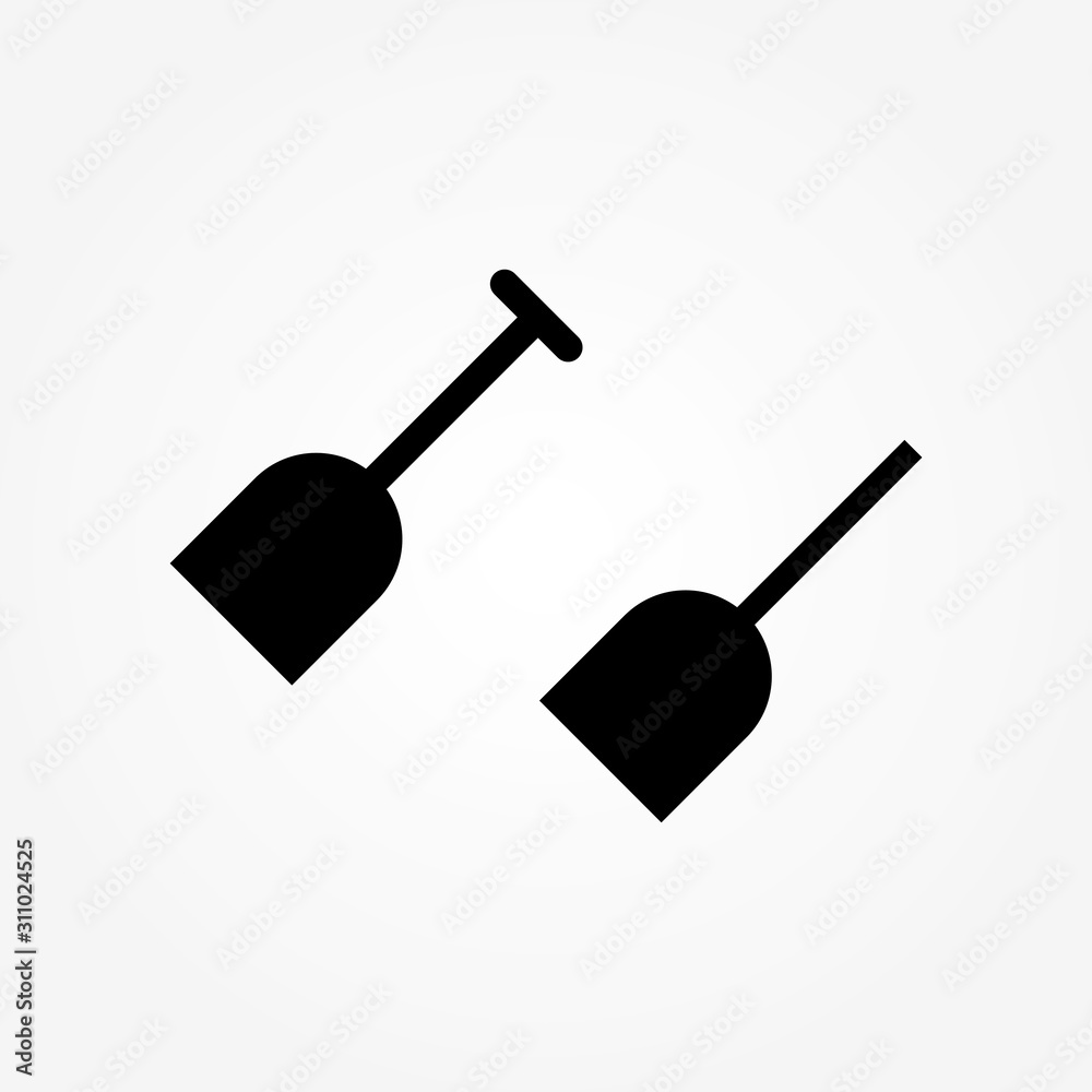 paddle sign icon design vector illustration paddle sign icon design vector illustration