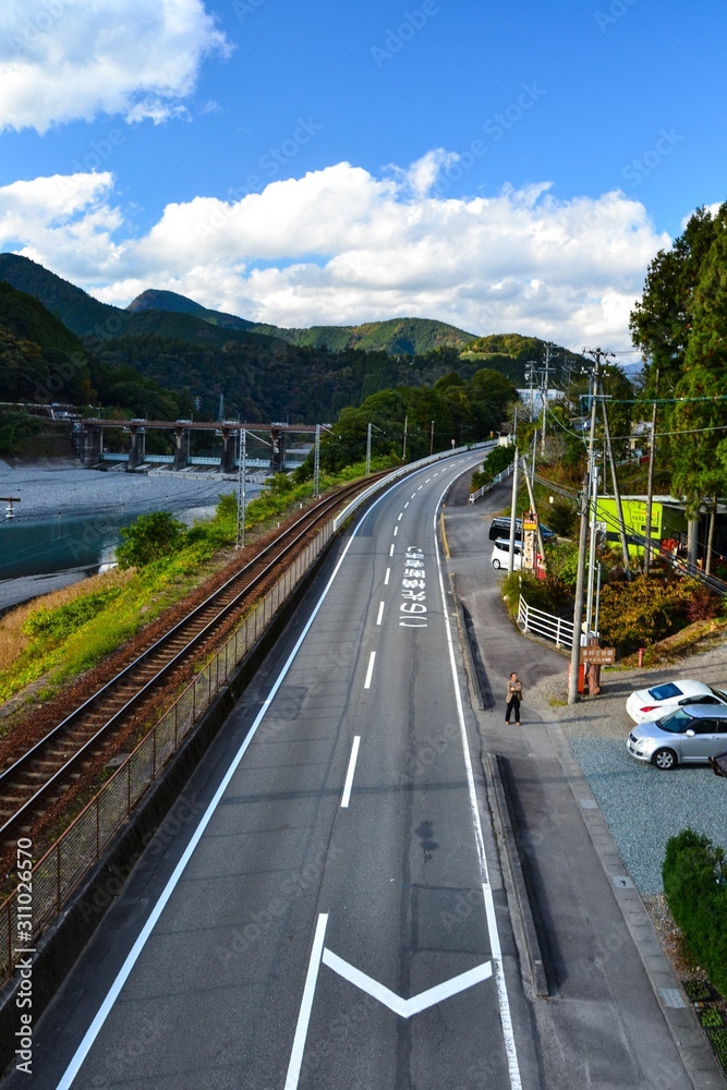 Obraz premium road in mountains
