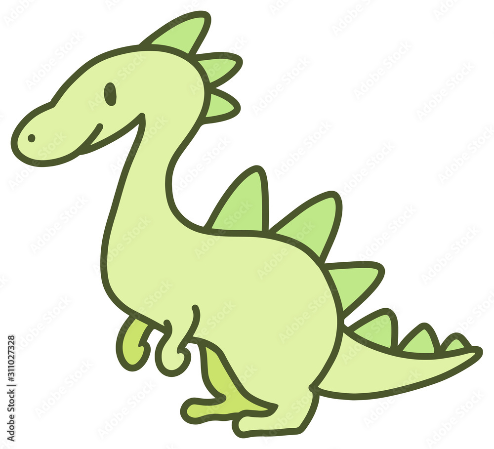 かわいい恐竜のイラスト_2 かわいい恐竜のイラスト_2