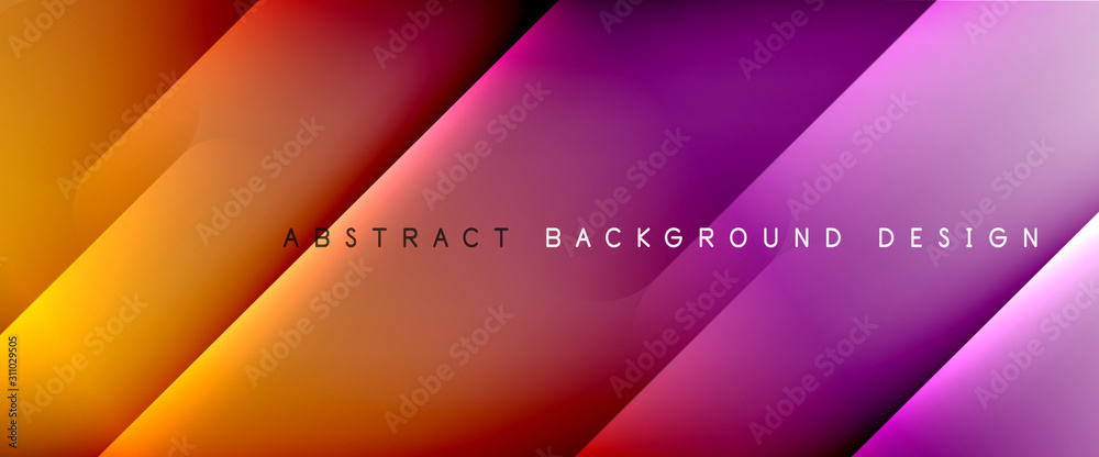Trendy simple fluid color gradient abstract background with dynamic straight shadow line effect. Vector Illustration For Wallpaper, Banner, Background, Card, Book Illustration, landing page