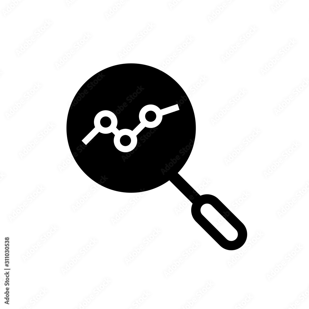 analytics search vector sign icon design analytics search vector sign icon design