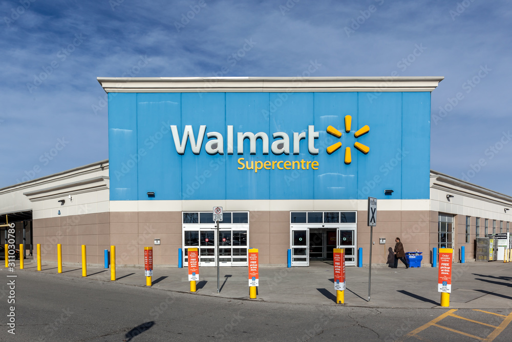 bâtiment Walmart