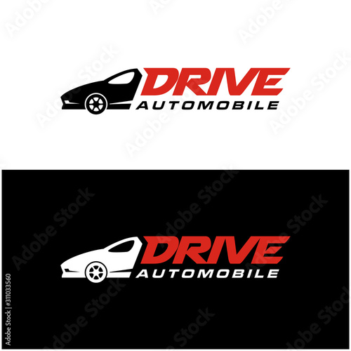 Vehicle Automobile Car Service Salon Modification Workshop Showroom Logo design