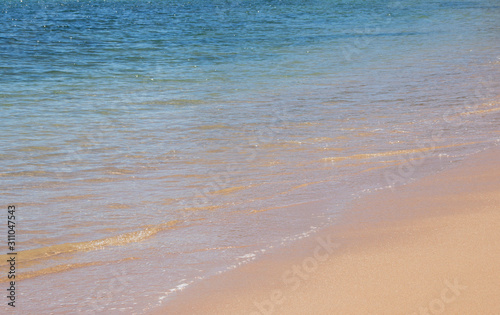 Beautiful seascape. Mediterranean coast. 