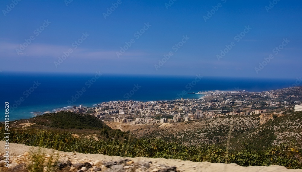 Batroun Lebanon Panorama view