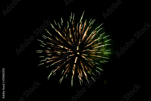 Beautiful Firework in the sky, celebration and new year concept