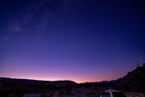 Stars fill the sky over the desert of West Texas. 