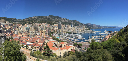 Hochauflösendes Panorama von Monaco