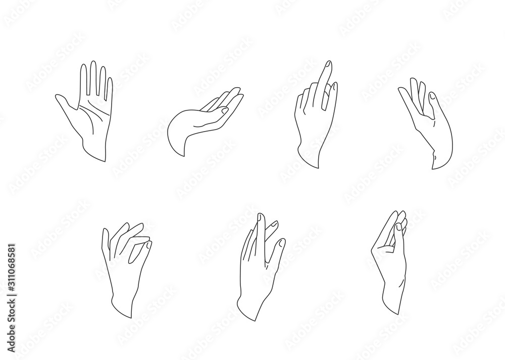 Hand Poses PNG Transparent Images Free Download | Vector Files | Pngtree