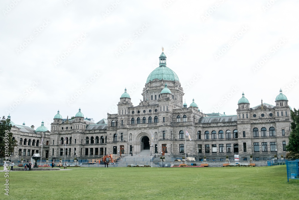 Obraz premium ビクトリア ブリティッシュコロンビア州議事堂