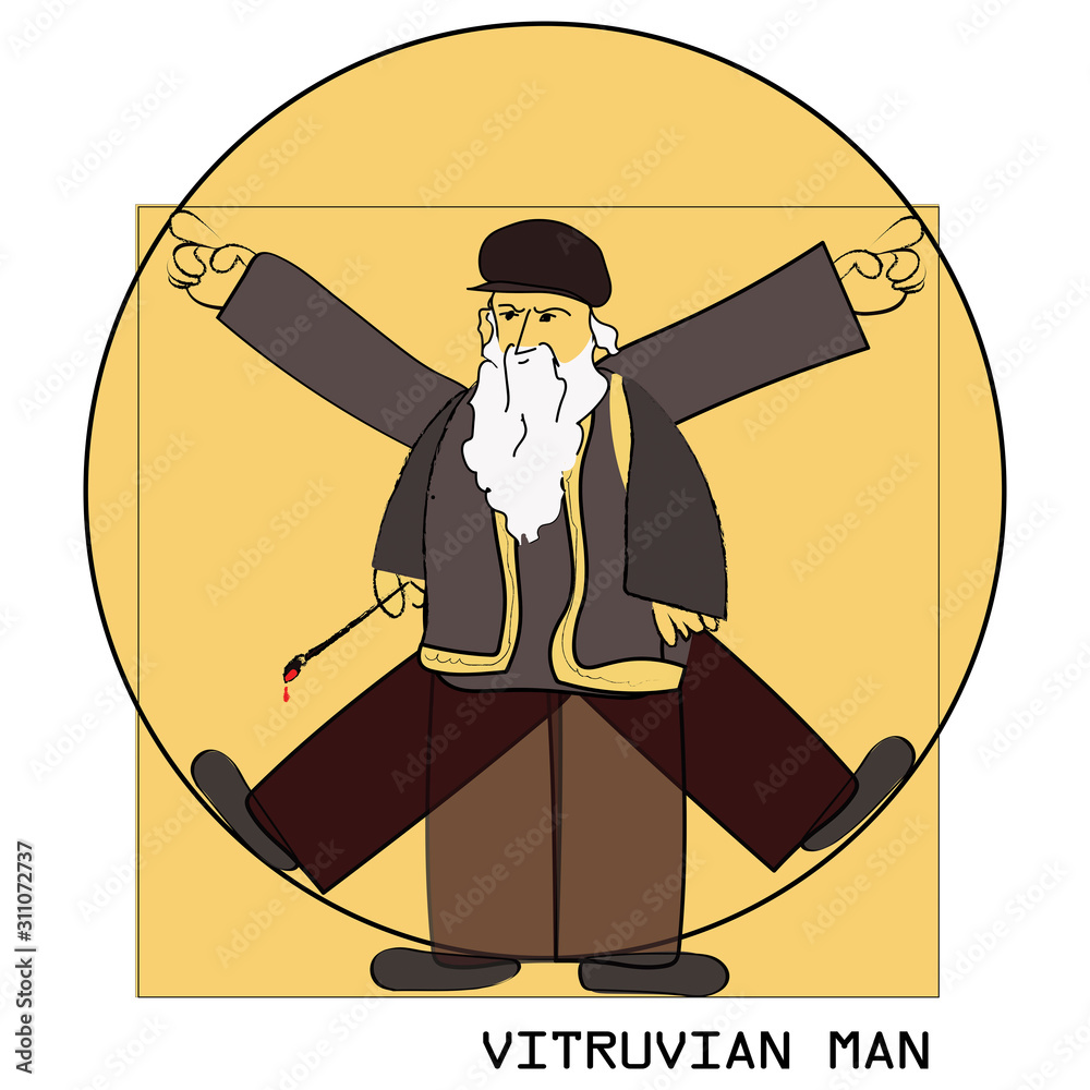 Vitruvian Yoga by Marco Paccagnella on Dribbble