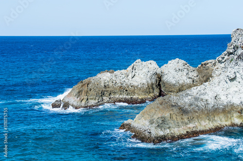sea and rocks in Australia