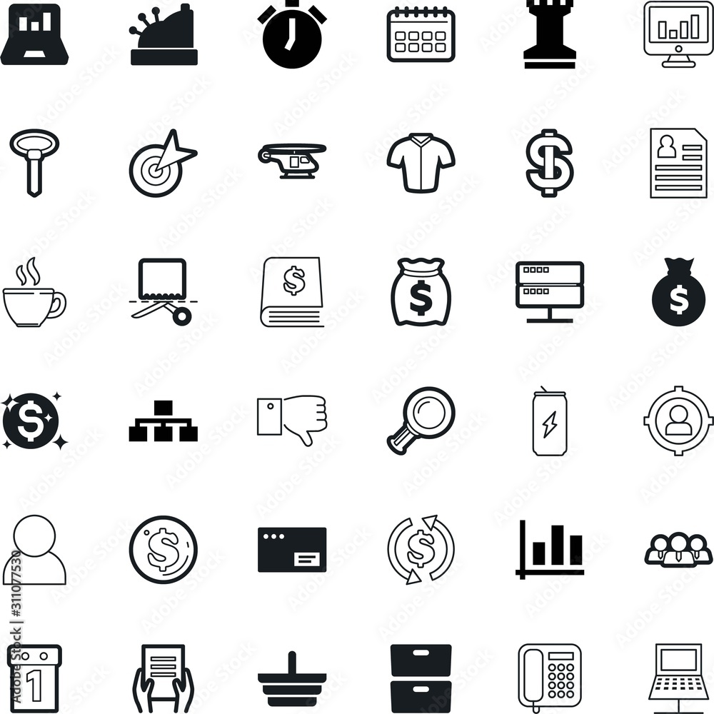 business vector icon set such as: choice, media, shirt, ticking, mocha, collection, linear, analysis, ray, thumb, espresso, rich, show, infographic, database, formal, sales, down, declining, fly business vector icon set such as: choice, media, shirt, ticking, mocha, collection, linear, analysis, ray, thumb, espresso, rich, show, infographic, database, formal, sales, down, declining, fly