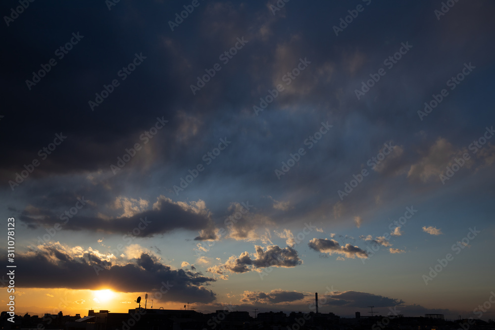 夕暮れ 夕暮れ