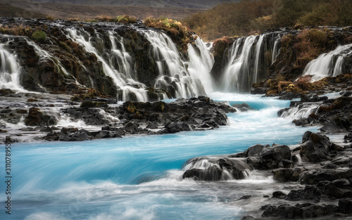 Bruarfoss, the most beautyfull waterfall in Island © Uwe