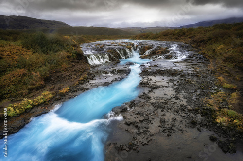 Bruarfoss  the most beautyfull waterfall in Island