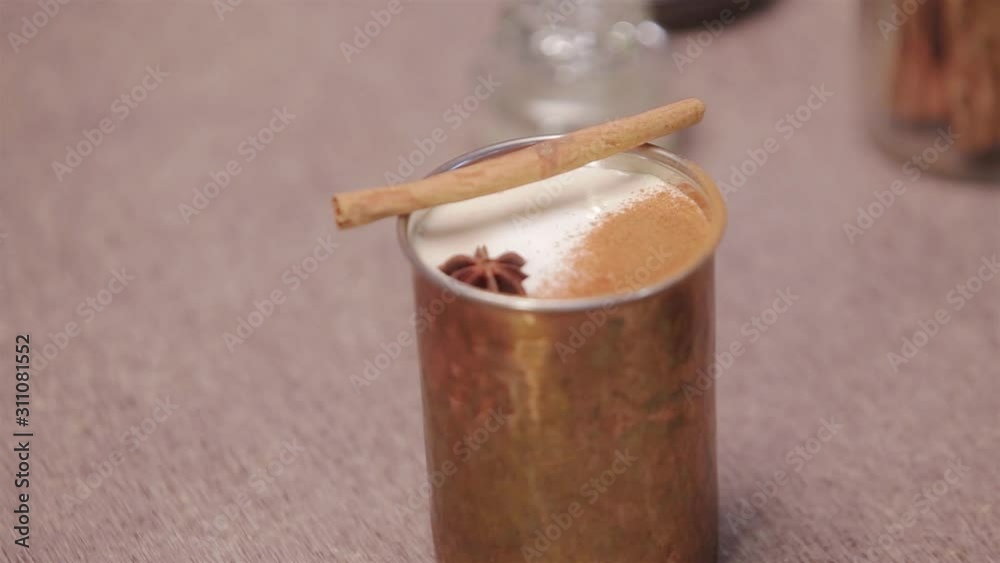 Pumpkin Spice Masala in an Iron Glass Pumpkin Spice Masala in an Iron Glass