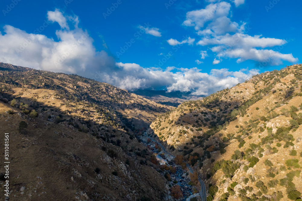 Obraz premium view of mountains