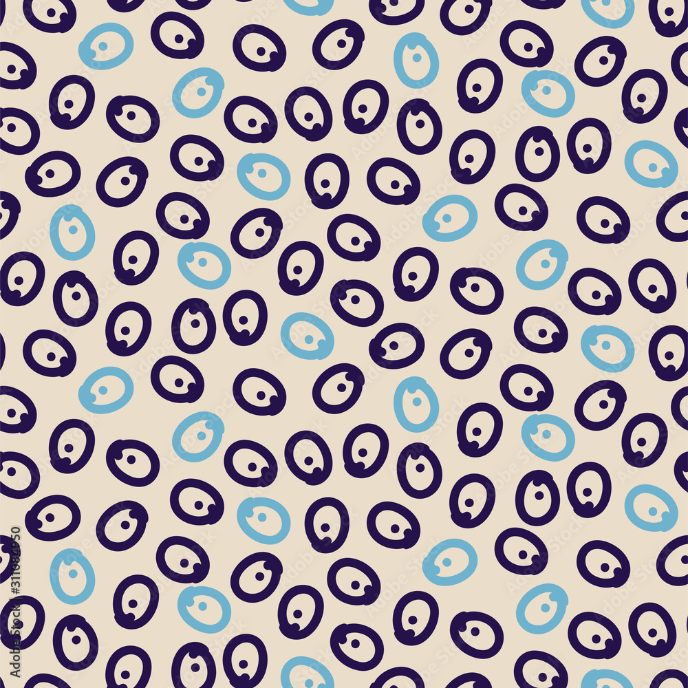 Seamless pattern hand drawn dot circles texture vector. Seamless pattern hand drawn dot circles texture vector.