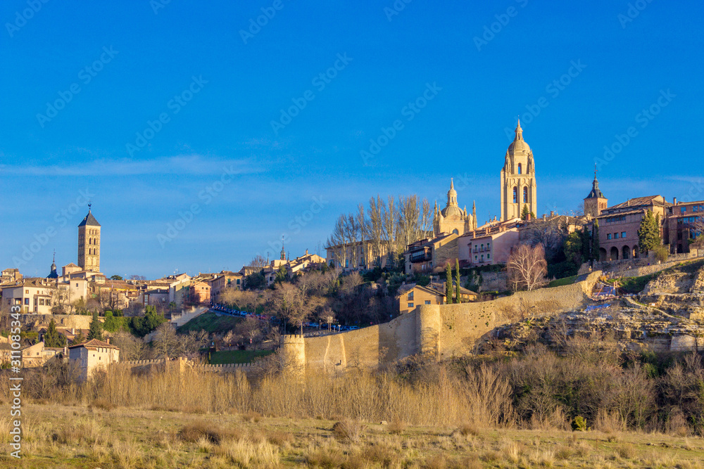Segovia cityscape