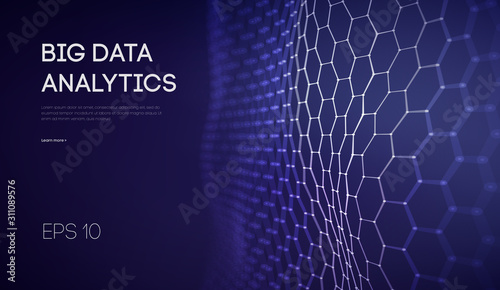Big Data. Business inteligence technology background. Binary code algorithms deep learning virtual reality analysis. Data science learning machine. Artificial intelligence data research and automation
