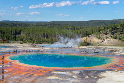 Grand Prismatic Spring, Yellowstone National Park