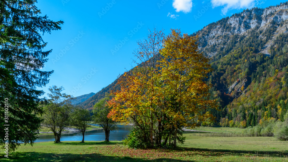 Loedensee Ruhpolding in Bayern