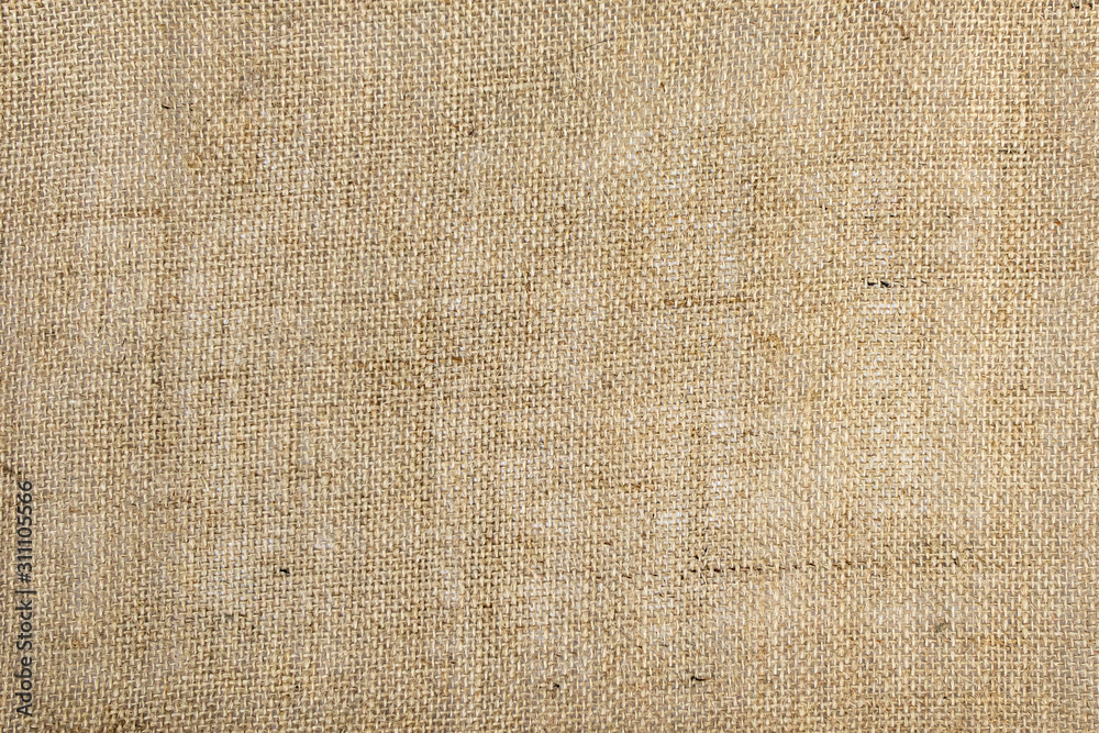 Natural, brown texture. Cotton, canvas, fabric. Natural, brown texture. Cotton, canvas, fabric.