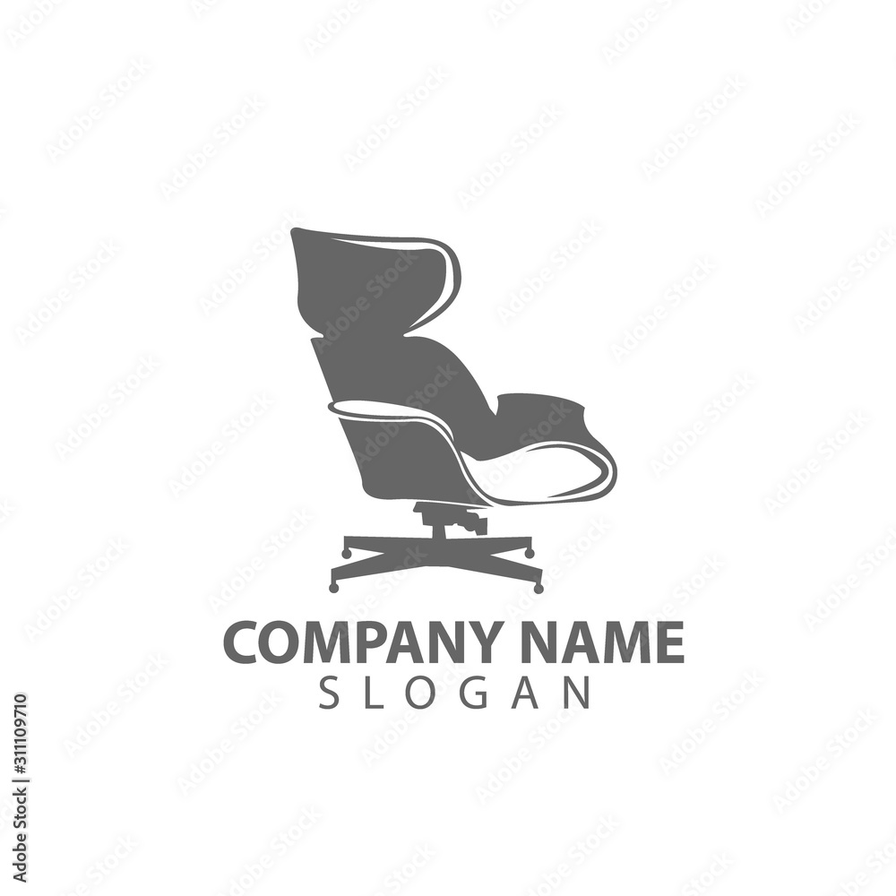 Abstract furniture logo design concept. Symbol and icon of chairs, sofas, tables, and home furnishings. Abstract furniture logo design concept. Symbol and icon of chairs, sofas, tables, and home furnishings.