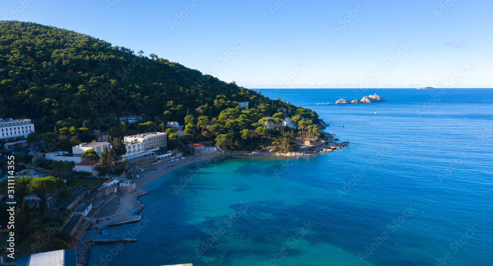 Fototapeta premium Playa de Croacia