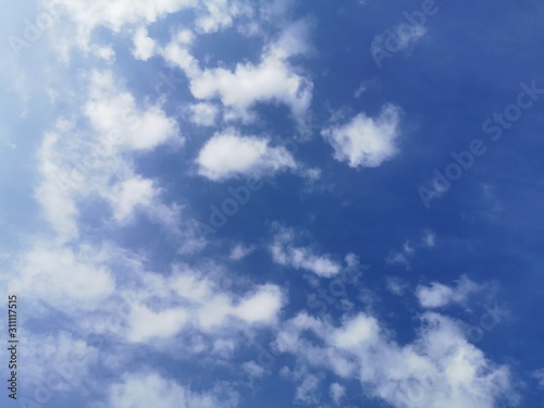 Natural images of clouds and summer skies