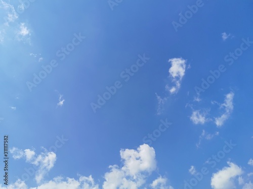 Fototapeta Naklejka Na Ścianę i Meble -  Natural images of clouds and summer skies