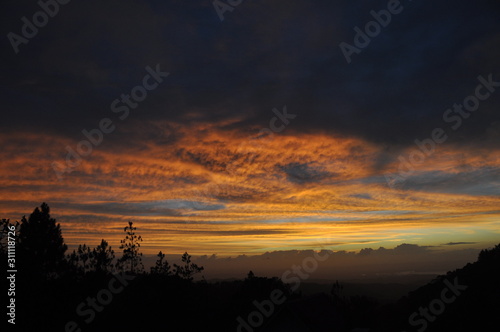 Wondrous Sky and Warm Deep Cloud Color