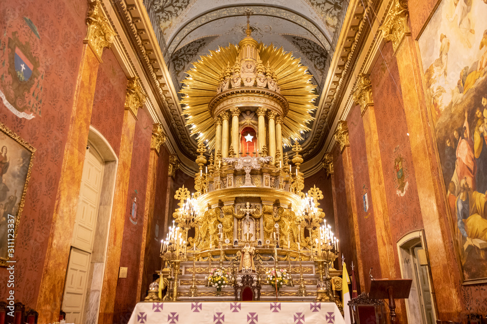 Obraz premium Altar Catedral Basílica de Salta
